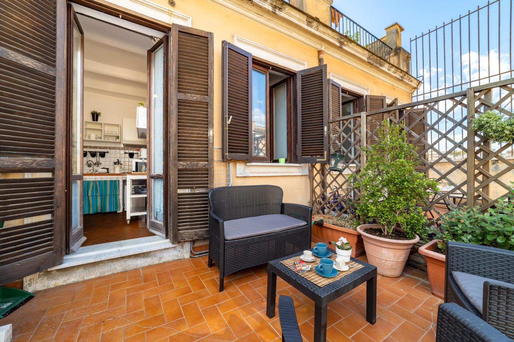 Tiberina Rooftop Trastevere Rome Luaran gambar