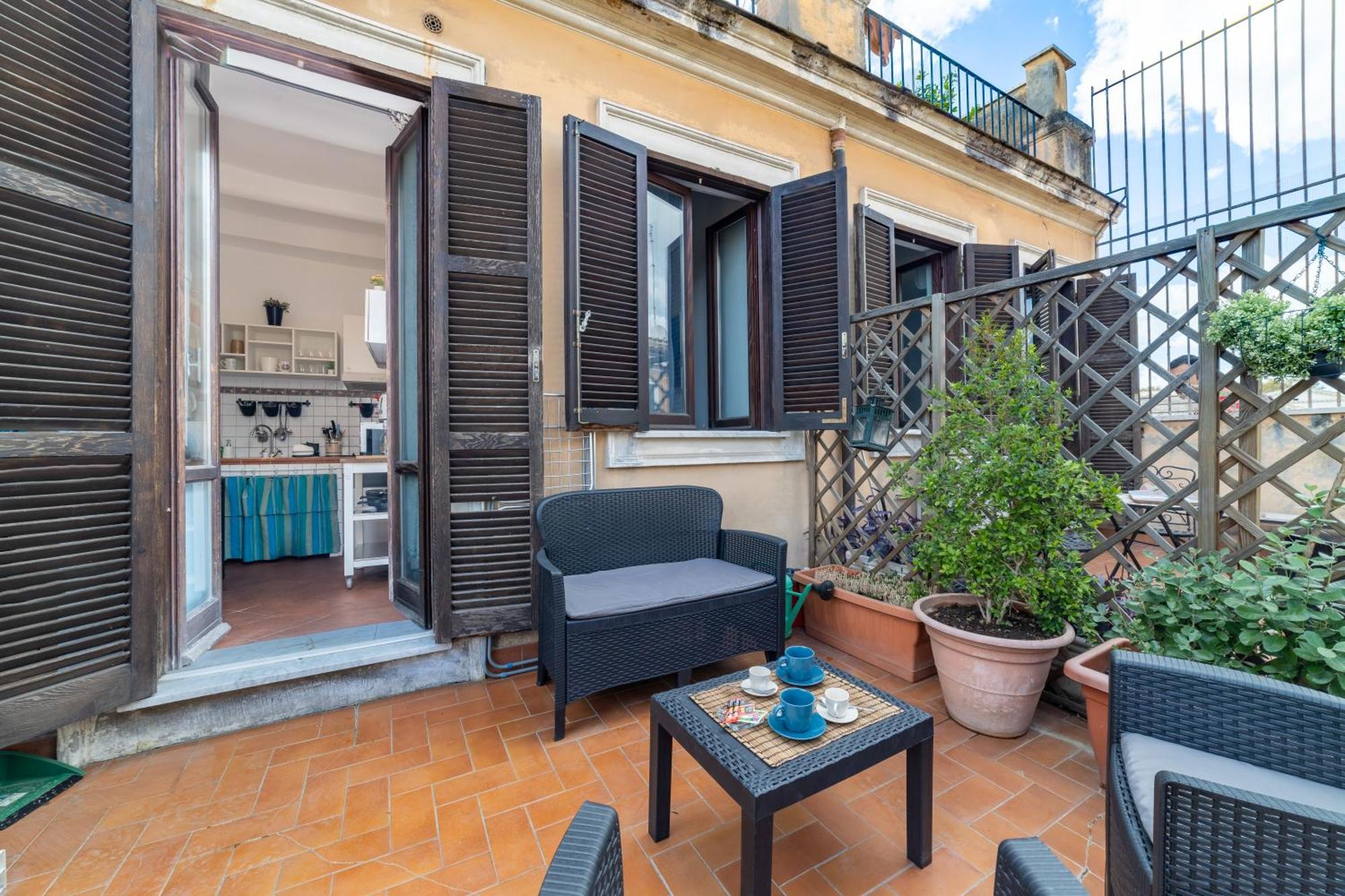 Tiberina Rooftop Trastevere Rome Luaran gambar