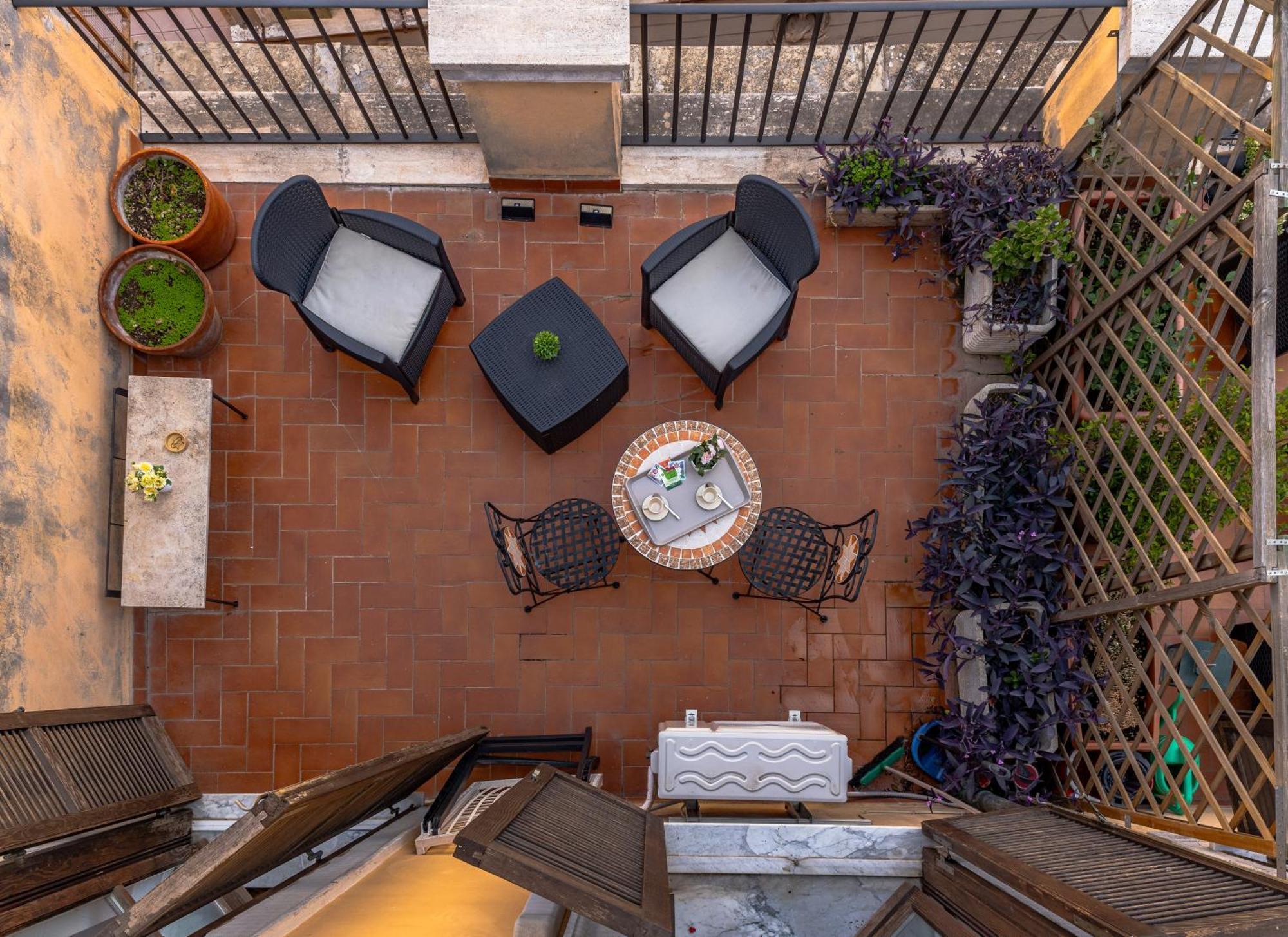 Tiberina Rooftop Trastevere Rome Luaran gambar